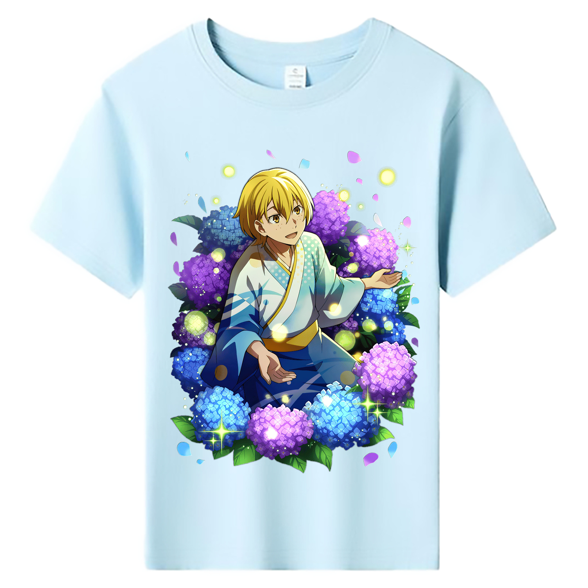 （画像用） 文豪ストレイドッグス Bungo Stray Dogs 綿100％キッズTシャツ（フロントプリント）